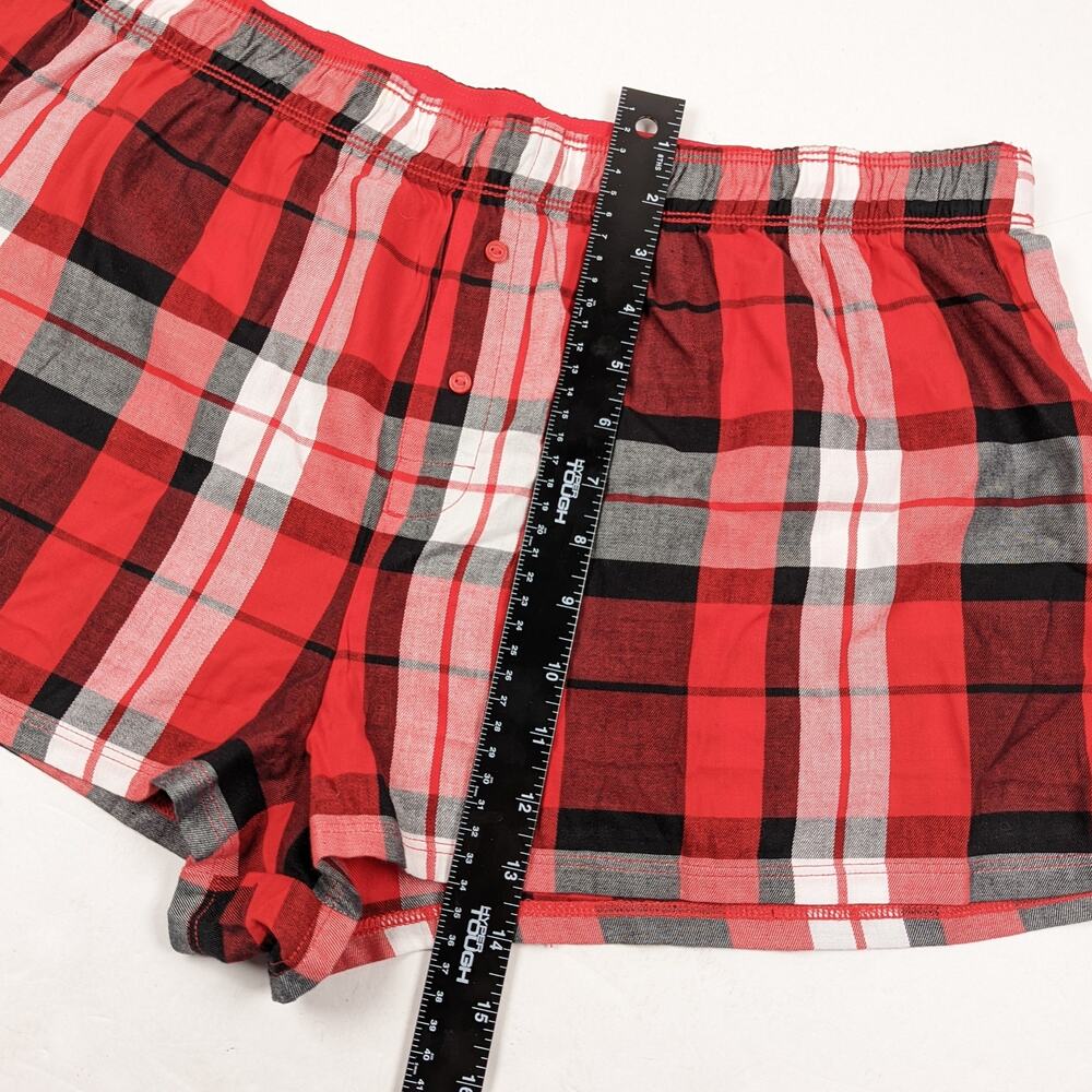 Victoria's Secret PINK Flannel Sleep Boxy Size XL NWT